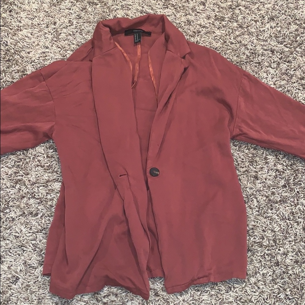 Loose blazer